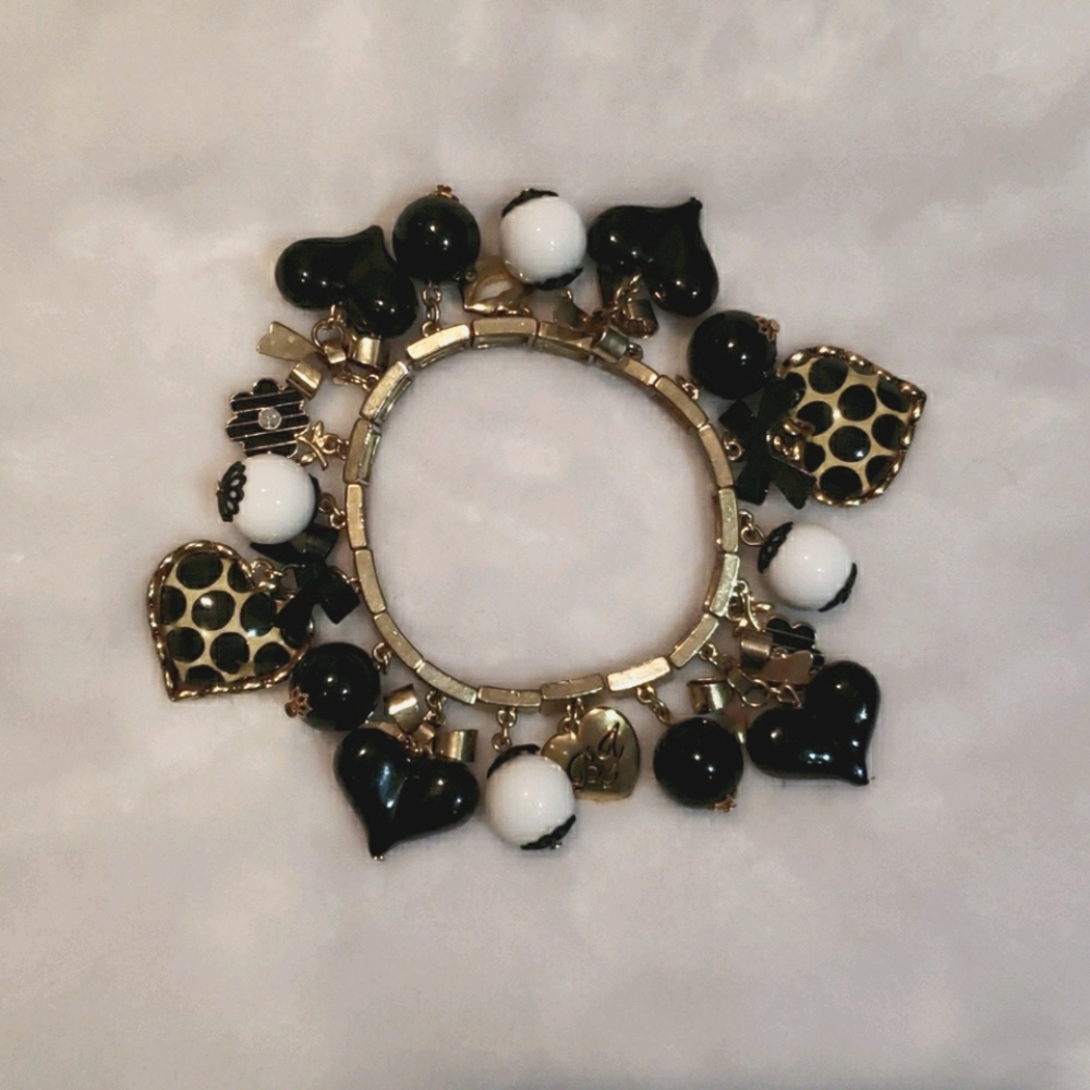 Betsey Johnson charm bracelet